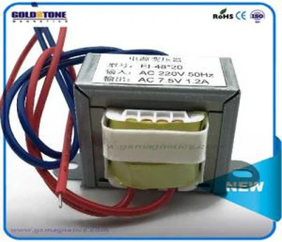Li jispeċjalizzaw fil-provvista tal-frekwenza baxxa EI48 qawwa kwadru Transformer 220V dawra 7.5V żgħar tad-dar